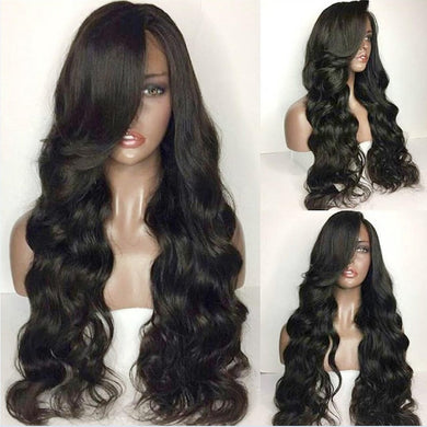 Full Lace Malaysia Loose Wave Full Lace Wig With baby Hair