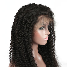 Load image into Gallery viewer, Kinky Curly 360 Lace Frontal Pre Plucked Lace front wig with Baby Hair