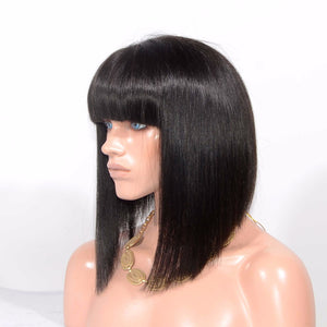 150% Density Lace Front Human Hair WIg