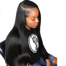 Load image into Gallery viewer, 360 Lace Frontal Wig Pre Plucked With Baby Hair 150% Brazilian Virgin Silky Straight