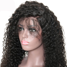 Load image into Gallery viewer, 250% Density Lace Front Wig Pre Plucked With Baby Hair Curly Brazilian