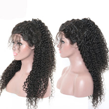 Load image into Gallery viewer, 250% Density Lace Front Wig Pre Plucked With Baby Hair Curly Brazilian