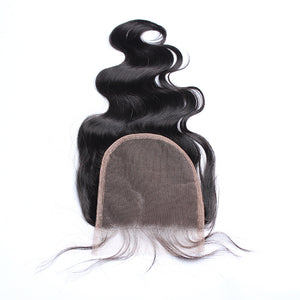 Brazilian Virgin Hair With Closure 4Pcs/Lot Body wave With Lace Closure 5x5