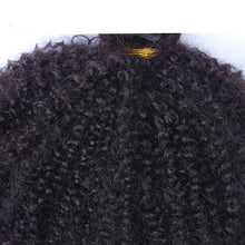 Load image into Gallery viewer, Kinky Curly Brazilian Virgin Hair Natural Color One Piece 100% Human Hair