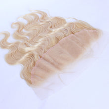 Load image into Gallery viewer, 613 Color Brazilian Body Wave Pre Plucked 13X4 Ear To Ear Lace Frontal Closure With baby hairs